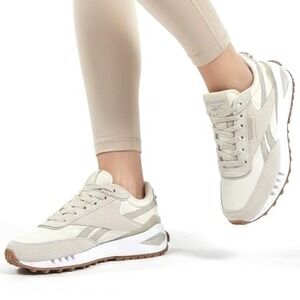 Reebok Galaxy 10 Women's Beige Casual Running Sneakers Shoes‎ Size 7 Ortholite